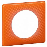 Рамка 1 пост CELIANE, оранжевый муар |  код. 066651 |   Legrand